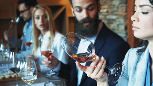 istock Friends tasting wine together 1176135319