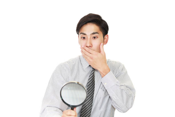 istock Surprised Asian businessman 1176135475
