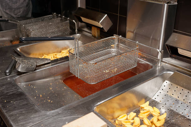 istock Deep fryer in commercial kitchen 1176139899