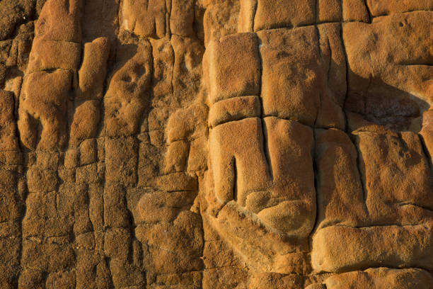 Close up old rock or stone texture, nature background.