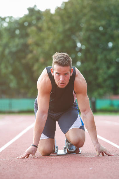 istock Start of a 100m race 1176143057