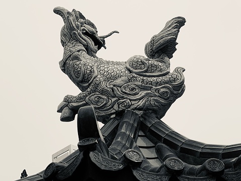 Dragon at Chinese Temple