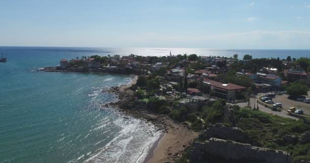 istock Antalya side antique city 1176149681
