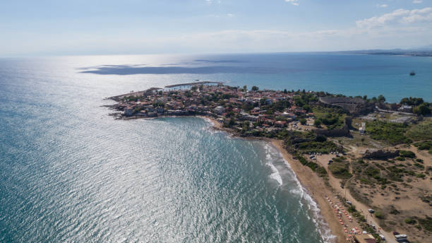 istock Antalya side antique city 1176149828