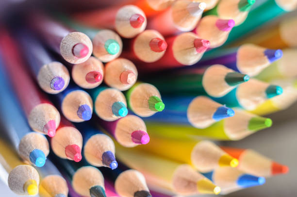 istock group of bright color pencils for drawing 1176150096