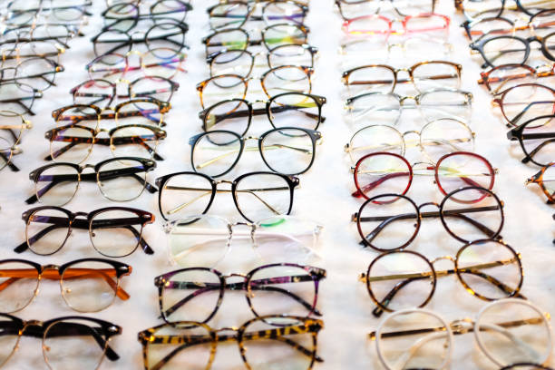 istock Optical glasses len sell in market 1176154543