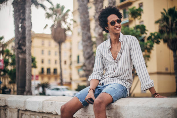 istock Young man listening to music 1176160398