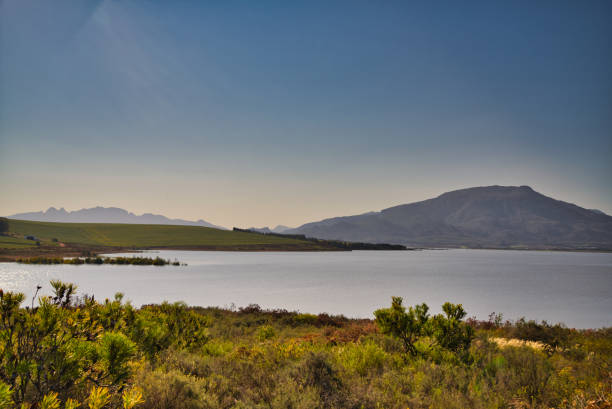 istock beautiful lake, island and sunshine 1176162067