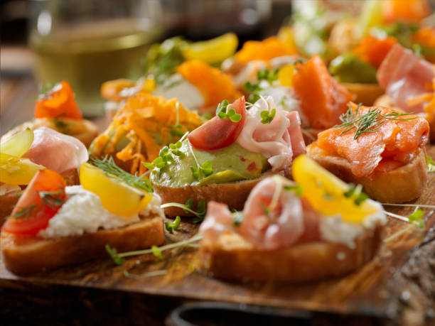 istock Platter of Canape's 1176173548