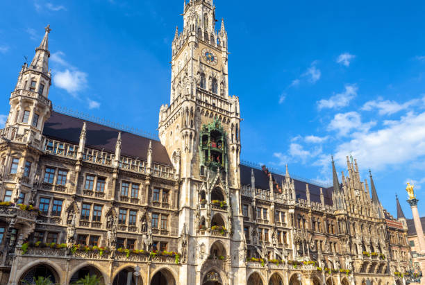 istock Town Hall or Rathaus on Marienplatz, Munich, Germany 1176174203