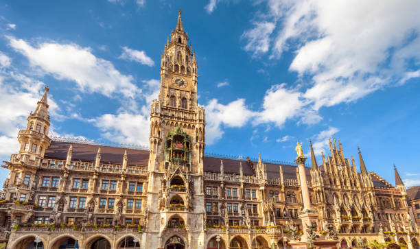 istock Rathaus or Town Hall on Marienplatz square, Munich, Bavaria, Germany 1176174251