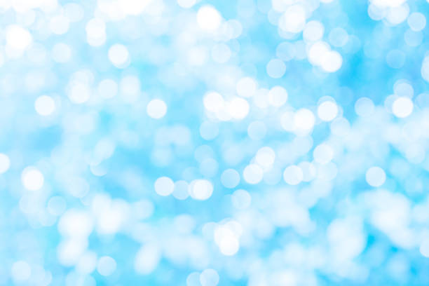 istock abstract blur beautiful glowing blue color background with circle bokeh light for christmas festival and happy new year season design as banner concept 1176179777