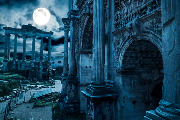 istock Rome at night, Italy 1176182651