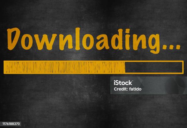 Doenloading Downloading Stock Photo - Download Image Now - 5G, Antivirus Software ...