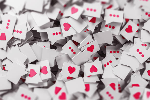 istock White social media like and speech bubbles 1176198043