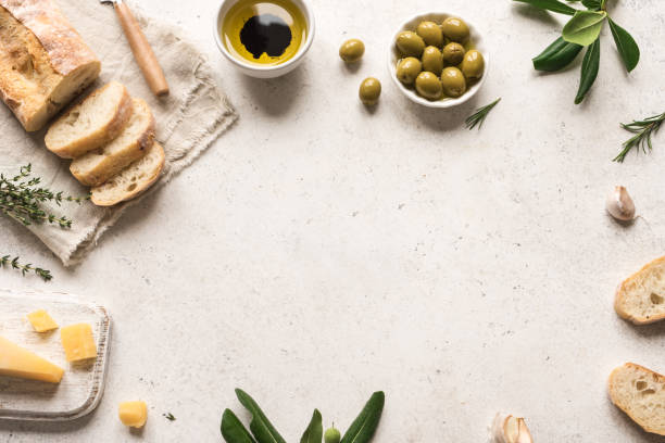 istock Italian food background 1176199612