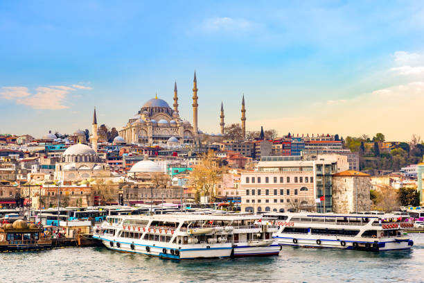 istock Suleymaniye Camii at sunset 1176200600