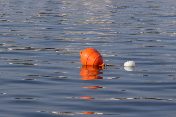 istock Warning buoy on the water 1176203470