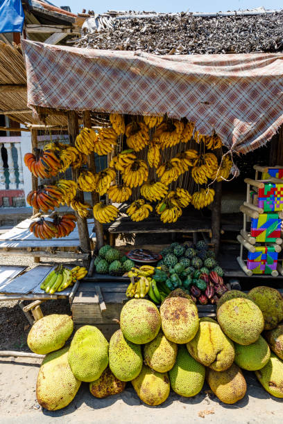 istock fruit on the street marketplace, Madagascar 1176206393