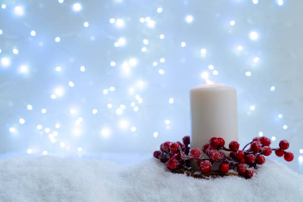 istock White christmas with snow 1176212860