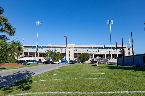 Buffalo, NY - USA / September 20, 2019: University at Buffalo Stadium for football