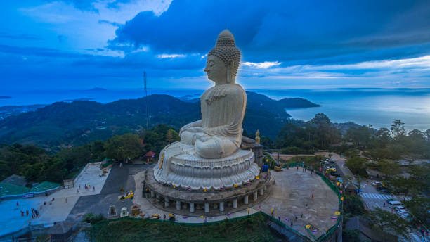 istock scenery sunset behind Phuket big Buddha 1176215070