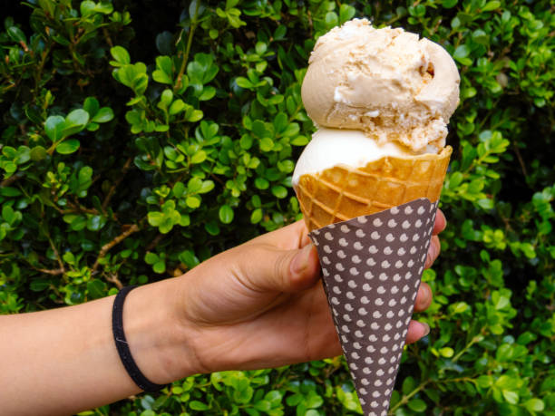 istock Human hand holding Ice Cream 1176244118