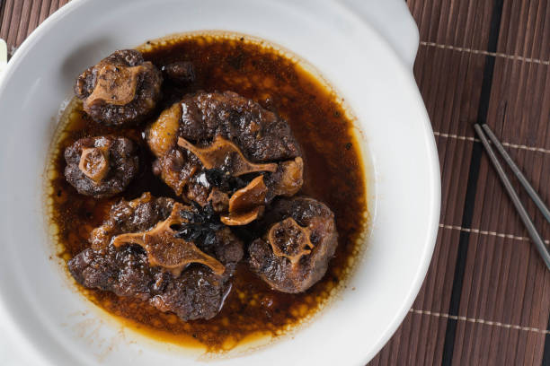 braised sweet soy sauce ox tail