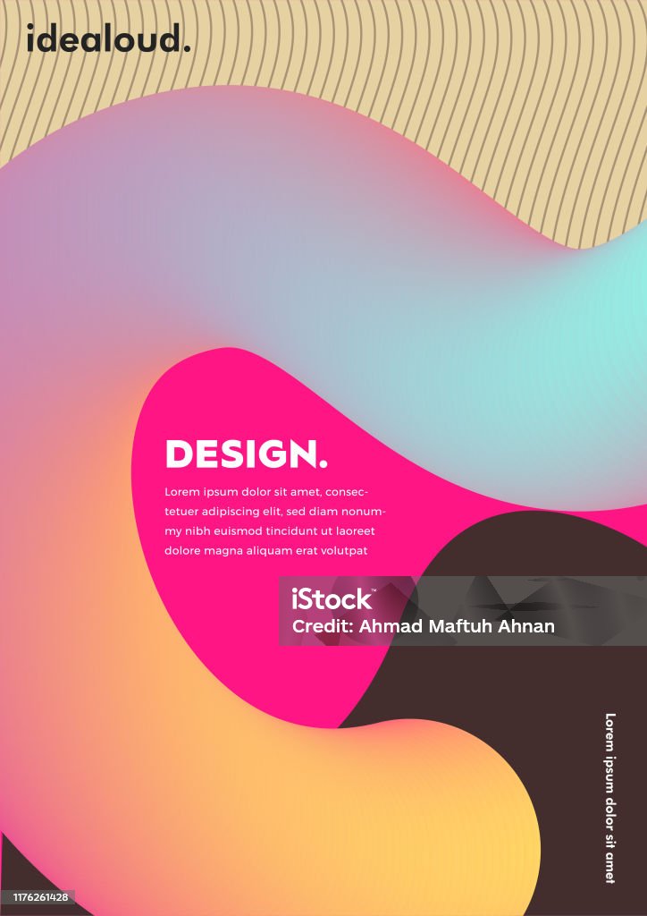 Report Abstract Background Design Scientific Annual Report Design Vector Collection Modern Abstract ...