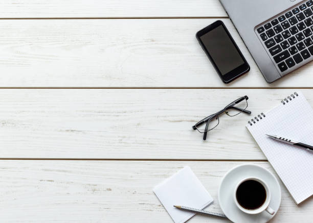 istock Office supplies and gadgets 1176261493
