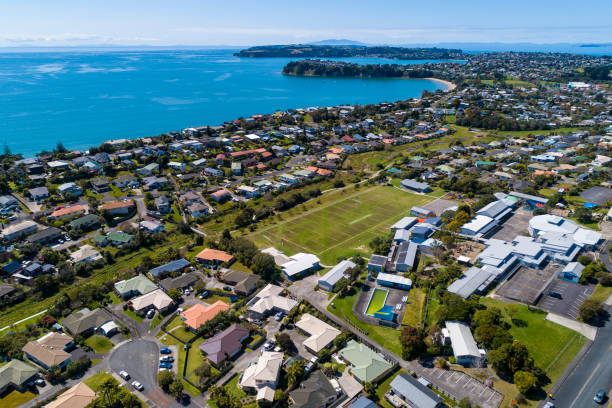 istock Auckland Aerial View 1176264216