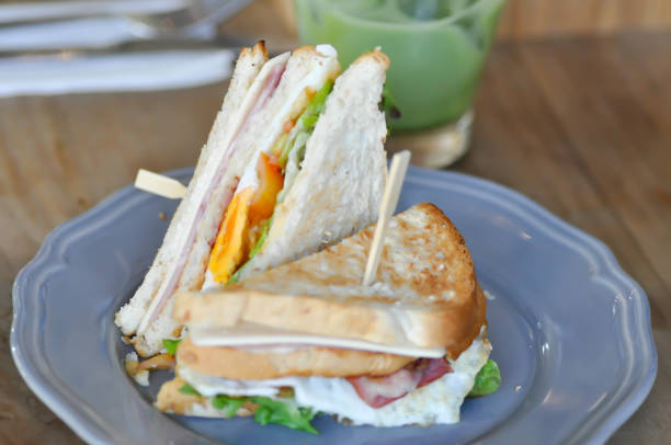 istock sandwich, club sandwich or ham sandwich 1176264491