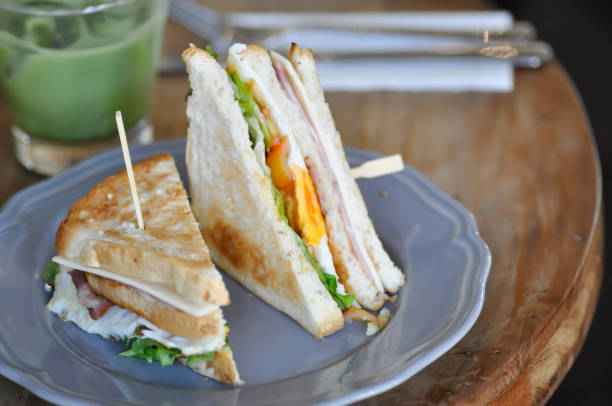 istock sandwich, club sandwich or ham sandwich 1176264492