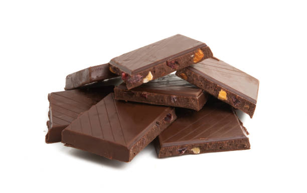 istock chocolate with fruits and nuts isolated 1176270275