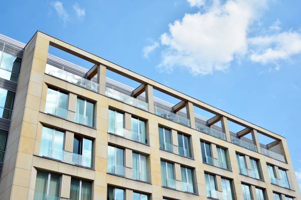 istock New office building in business center. 1176271396