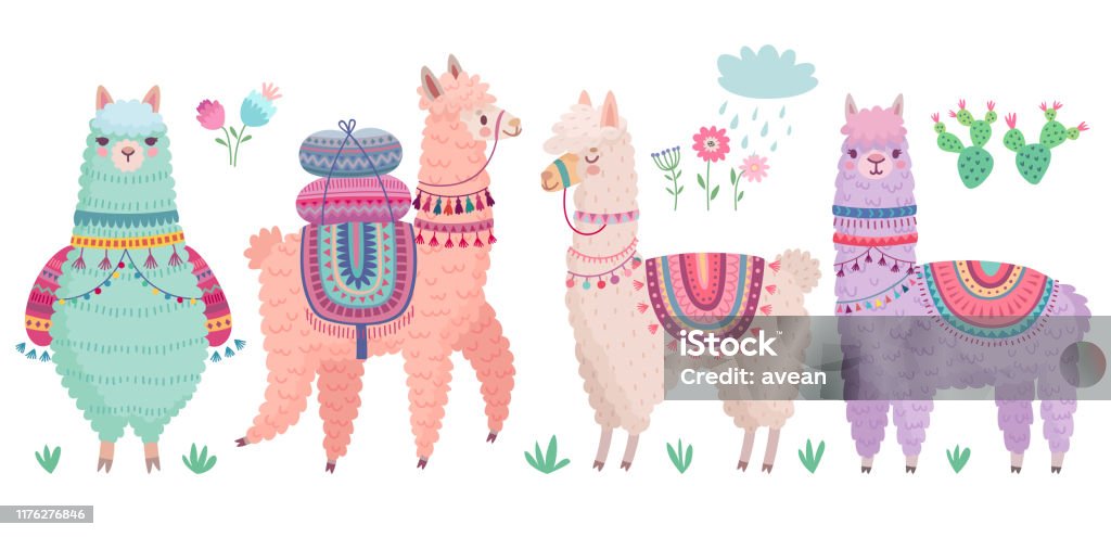 Cute Llamas With Funny Quotes Funny Hand Drawn Characters Stock Illustration - Download Image Now - iStock Cute Llamas With Funny Quotes Funny Hand Drawn Characters Stock Illustration - Download Image Now - iStock