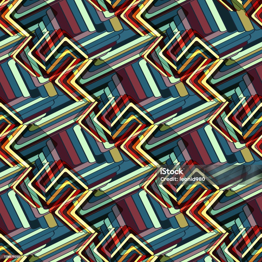 Quality Patterns Graphics Bright Seamless Geometric Pattern For Your Design Quality Vector ...