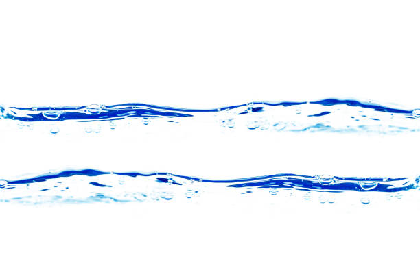 istock Water and bubbles on the blue water background 1176280038