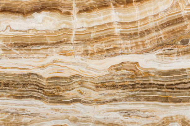 istock Natural brown onyx marble background, stone texture. 1176285395