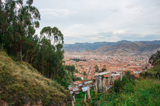 istock The road from Sacsayhuaman to Cusco city (Peru) 1176290680