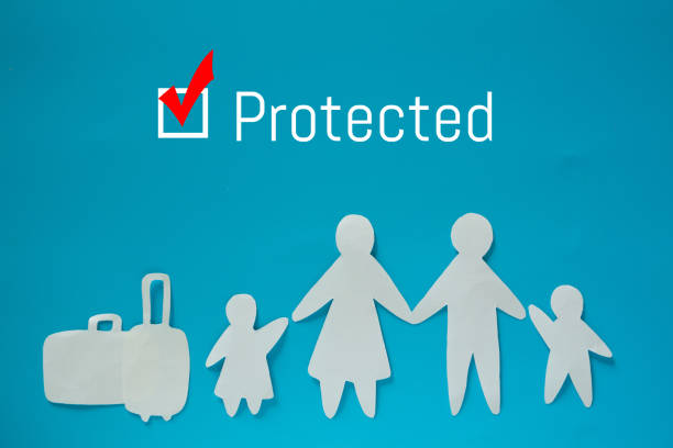 istock Concept booking travel insurance 1176290715