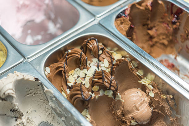 istock Ice Cream freshness smoothie and colorful variety 1176293940
