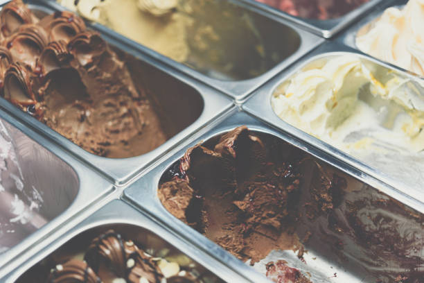 istock Ice Cream freshness smoothie and colorful variety 1176294559