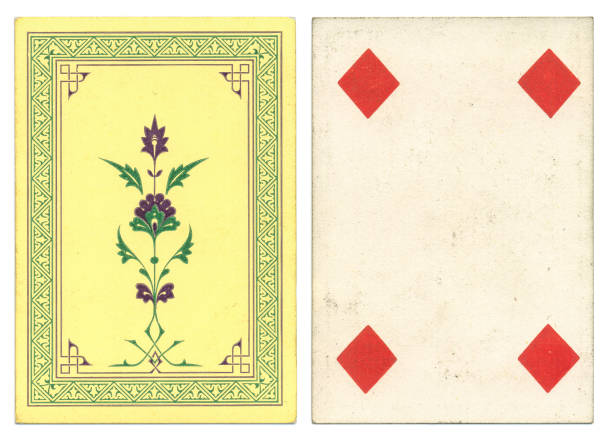 Owen Jones playing card back design antique