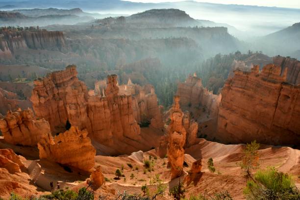 istock Bryce Canyon in the fog 1176307255