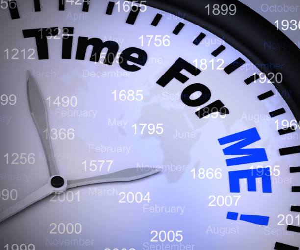 istock Time for me concept icon means having moments for yourself - 3d illustration 1176307511