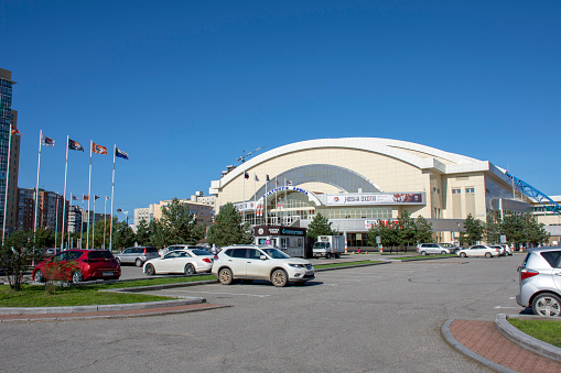 Russia, Khabarovsk-2018, November: Sports complex \