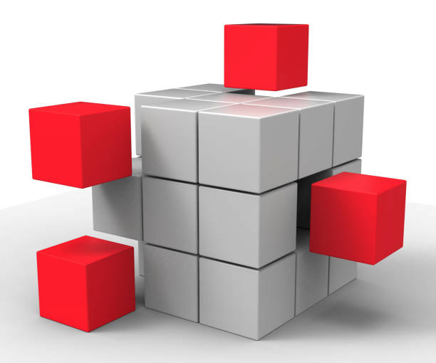 istock Secret Conspiracy Blocks Representing Complicity In Treason Or Political Collusion 3d Illustration 1176313864