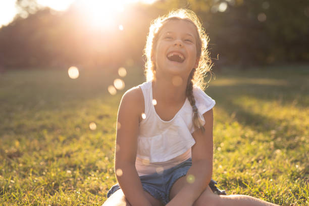 istock Happy Child in the park 1176331912