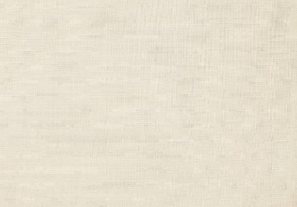 sfondo tessuto beige - canvas cotton textured textile foto e immagini stock